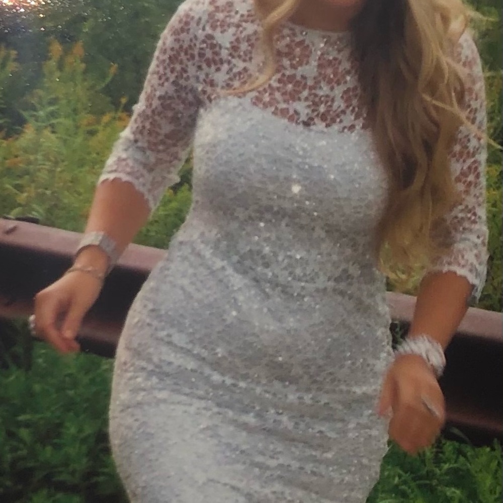 Kay Unger Sparkly Dress
